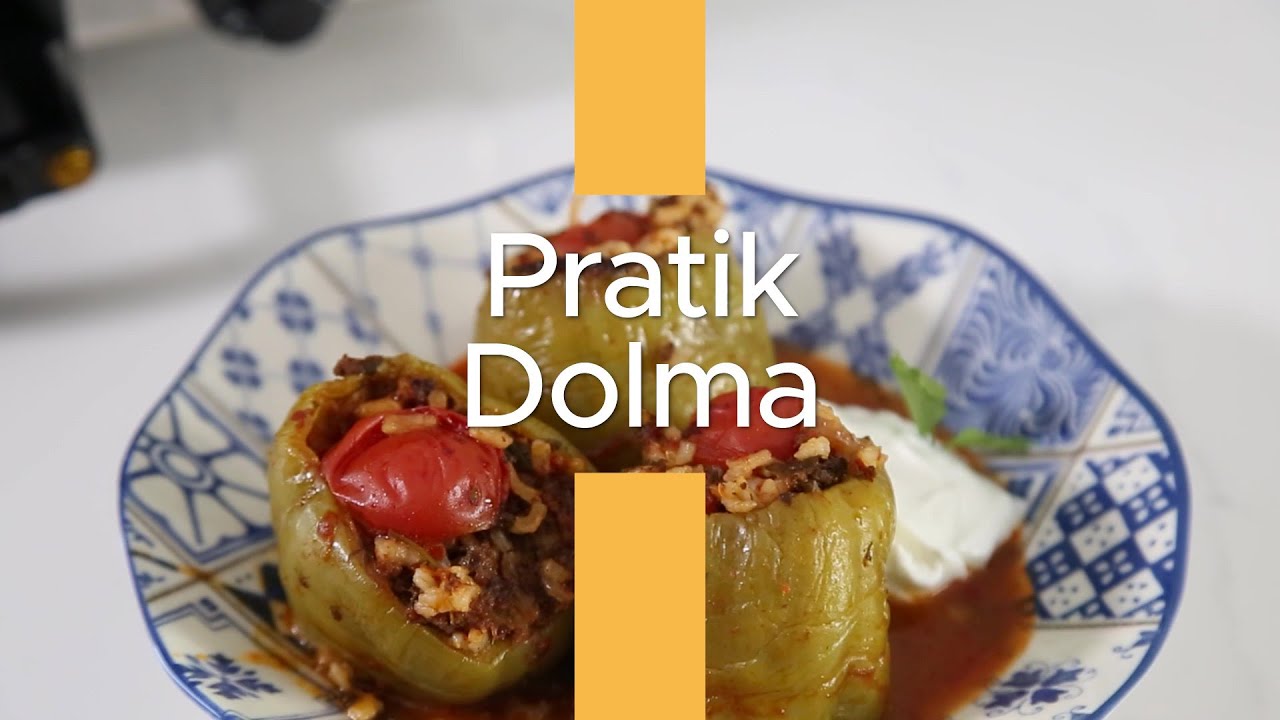 Tepside Pratik Biber Dolma Tarifi Tepside Pratik Biber Dolma Tarifi