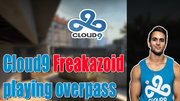 C9 Freakazoid playing CS:GO ESEA on overpass (twitch stream)