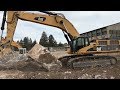 Caterpillar 385C Excavator Caterpillar D9T And Komatsu Dumper On Hard Work - Sotiriadis/Labrianidis