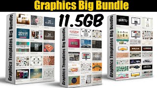 11+ GB Big Graphics Bundle Download All In One |Sheri Sk|