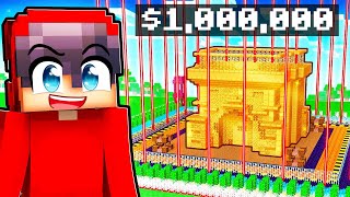 Video thumbnail of "$1 vs $1,000,000 Doomsday Bunker in Minecraft!"
