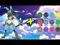 Pokemon type swap garchomp  lucario  infernape type swapingpokemonpikachuash