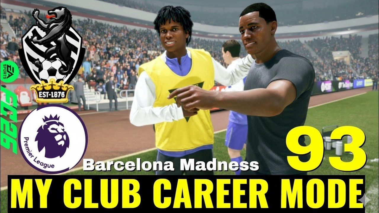 Безумие Лиги чемпионов в Барселоне!!! - Открытие трансферного окна | Путь к славе - Режим карьеры...