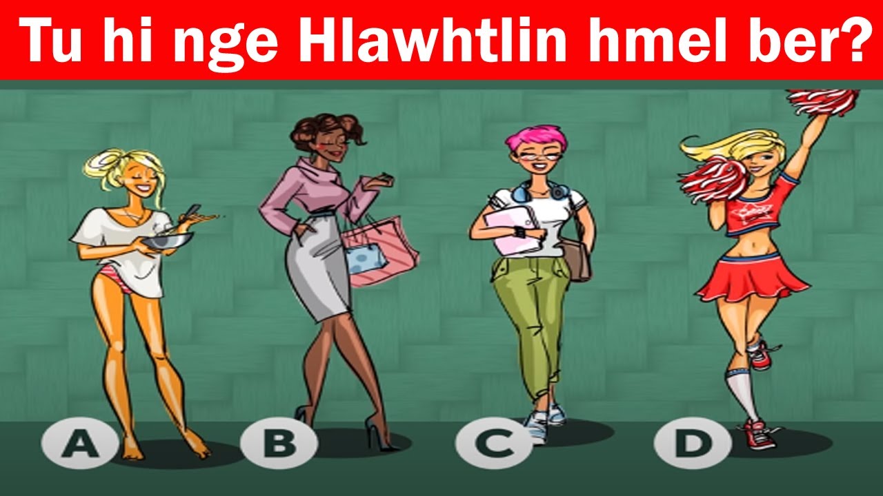 Tu hi nge hlawhtlin hmel ber? | Detective Test | Khawlbawm Channel