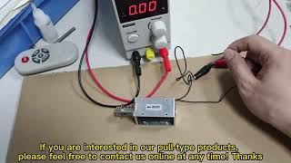 New arrival  dc 12v solenoid for automation pull-push type mini solenoid for automation equipment
