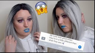 Predictive text chooses my makeup(inspired by Mykie)