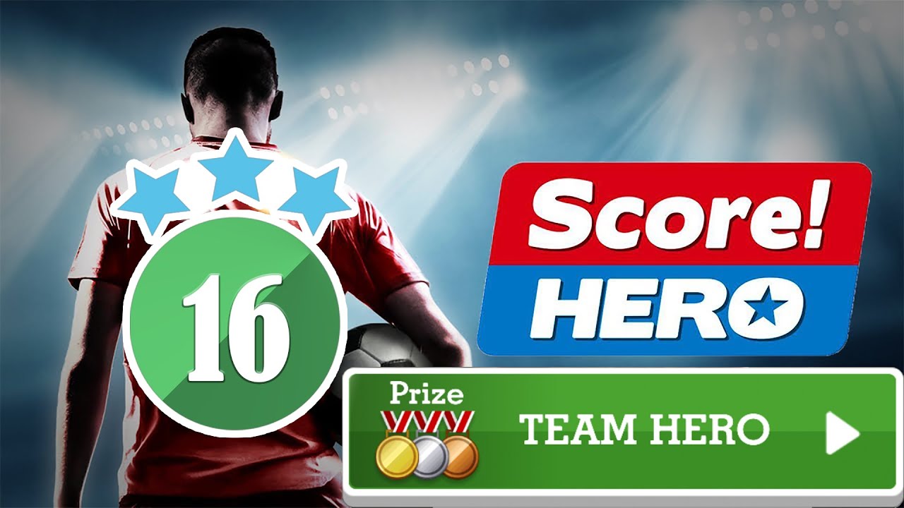 Score! Hero - TEAM HERO EVENT - Level 16 - 3 Stars
