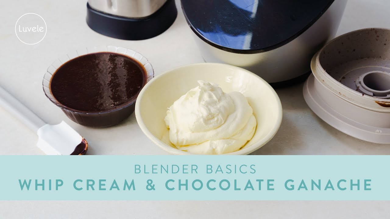 How to whip cream in a blender - Luvele AU