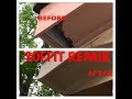 How to Repair Damaged Soffit on your House
