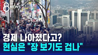GDP, 체감 경기와 온도차…'3고' 전망에 좌우 / SBS 8뉴스