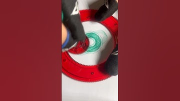 Spirograph #art #spirographdrawing #kineticart #kinetic #spirograph #mandala #kineticinstallation