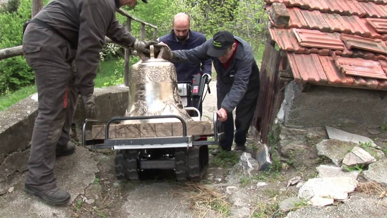 Le 3 nuove campane della SS.Annunziata di Pedemonte (GE)