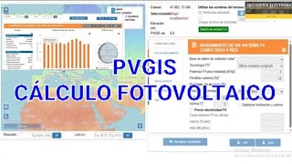 Cálculo Fotovoltaico con PVGIS. ✔👌 #energiasolar #ingenieria