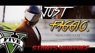 "Just Faggio." - Gta V Stunts Montage | TheGalleTasHD & The8thHawk