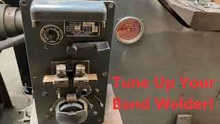 DoAll Bandsaw Blade Welder Fix!