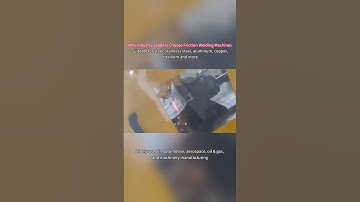 From Rotation to Bond – How Friction Welding Works  #frictionwelding   #machine