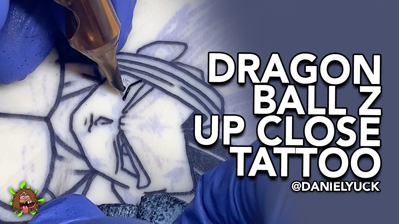 Dragon Ball Z Tattoo Close Up