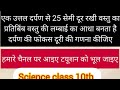 एक उत्तल दर्पण से 25 सेमी दूरी रखे वस्तु का प्रतिबिंब वस्तु की लंबाई का आधा बनता है दर्पण की फोकस।।