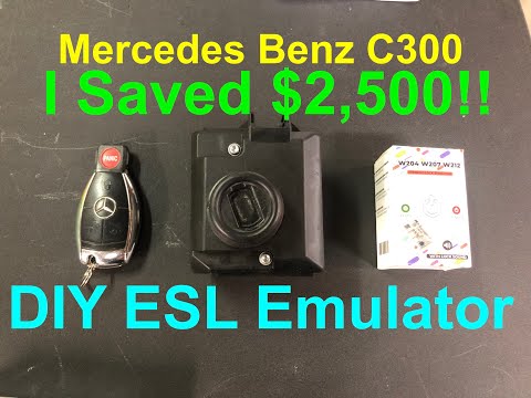 Mercedes Benz W204 C300 DIY ESL Emulator FIx