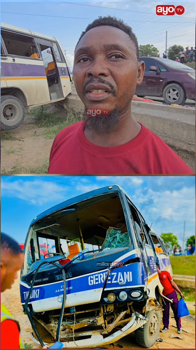 DEREVA  AELEZEA CHANZO CHA  AJALI DALADALA KUACHA NJIA.