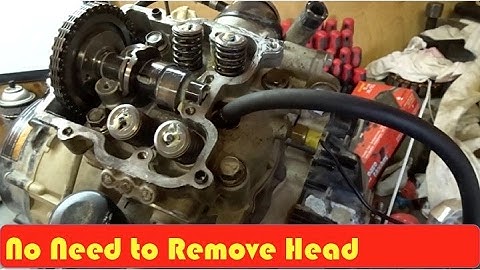 How to Change a Valve Spring WO Head Removal DIY