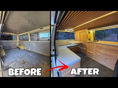 Başlangıçtan bitişe karavan yapımı | Vw Transporter | Campervan conversion full build timelapse
