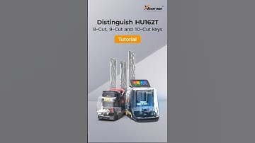 How to distinguish HU162T 8-Cut, 9-Cut and 10-Cut keys?