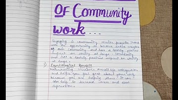 CCSU B.Ed 2nd year new EPC: 6 working with community