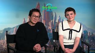 Ke Huy Quan & Ginnifer Goodwin Talk Zootopia 2, Favorite Disney Movies