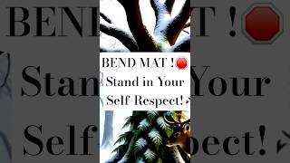Stop Bending Every Time ✋ Self-Respect is First! | Krishna Motivation (8K 3D Nature)#shorts #geeta
