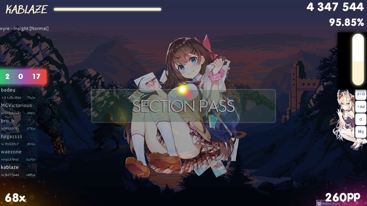 [8.04⭐] kablaze | Haywyre - Insight [Normal] 96.76% | Snipe badeu {#1 💖 17❌} - osu! umbrella lyrics