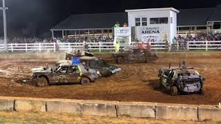 Macon Co, TN Fair Demo Derby 2019 Heat 3
