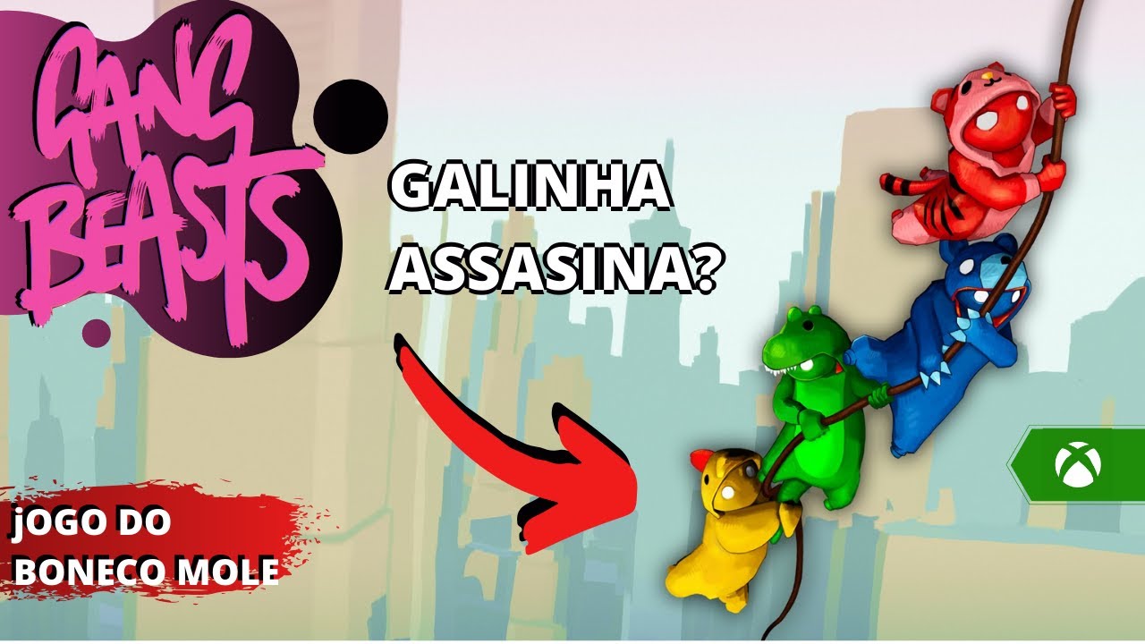 Gang Beasts | Jogo do Boneco Mole - YouTube