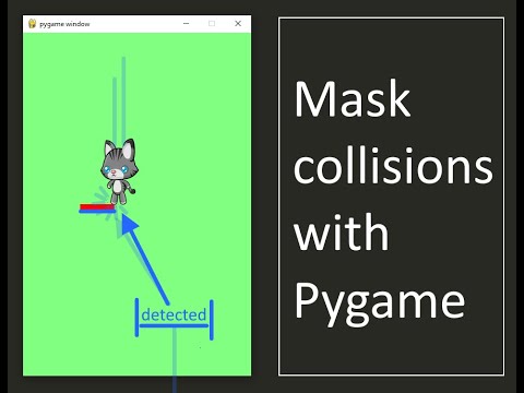 Using mask in Pygame for collisions