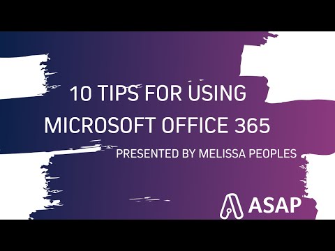 Top 10 Tips for Using Microsoft Office 365