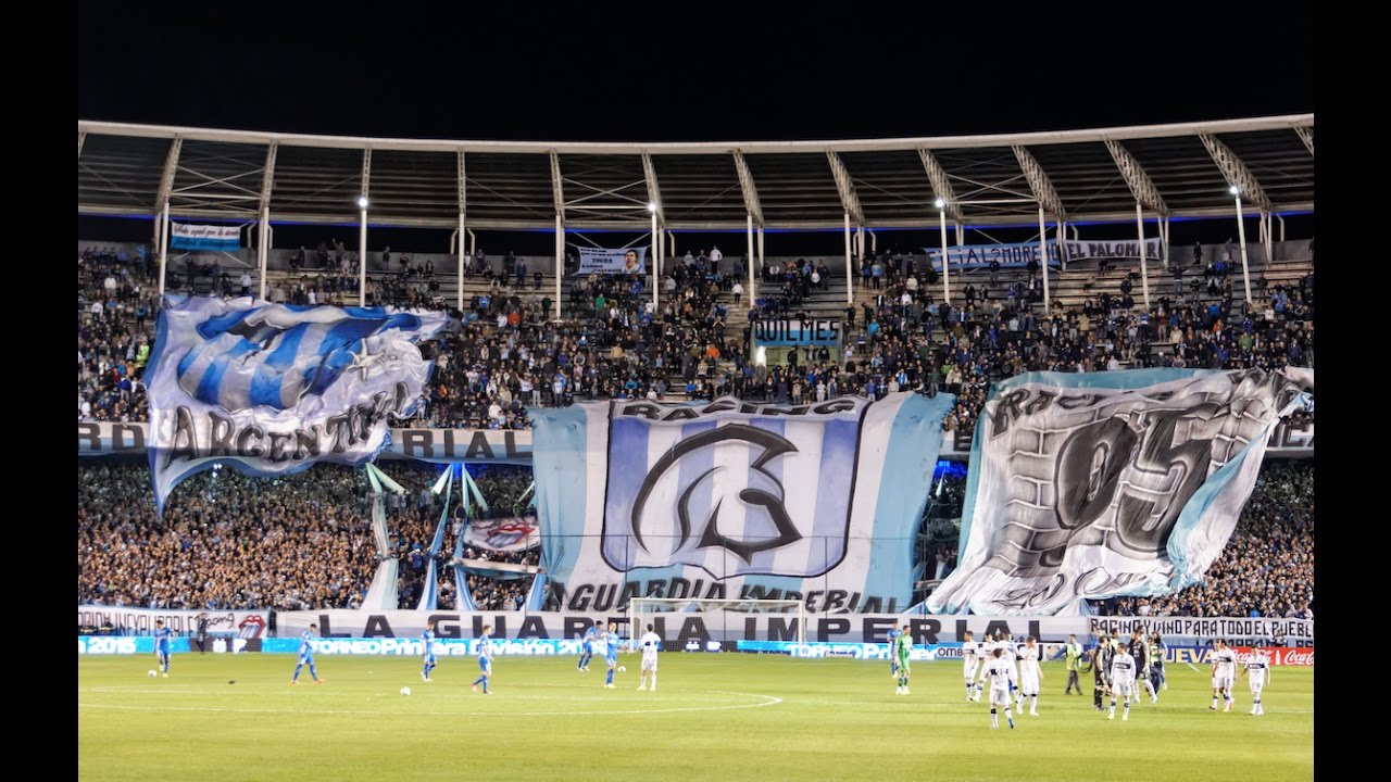 Racing Club - Gimnasia La Plata, great atmosphere and choreography