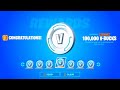 V-bucks X 100 (jeu d'horreur)