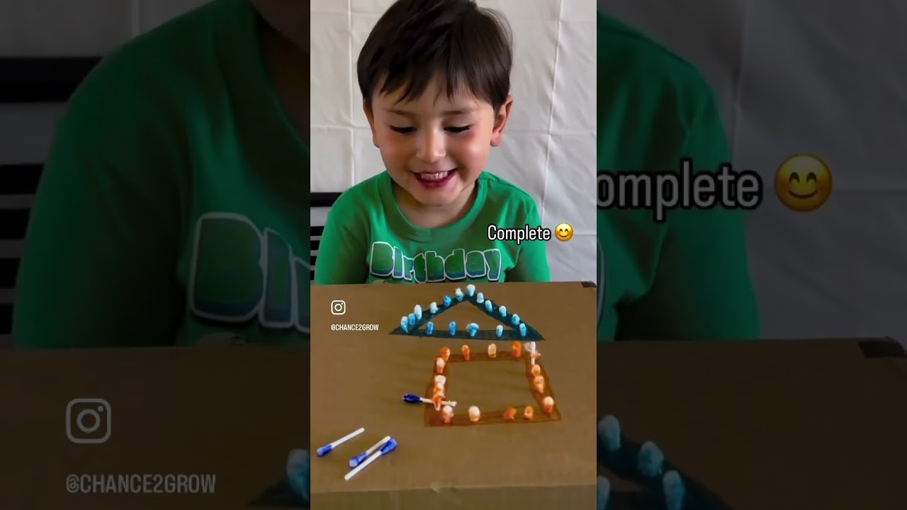 Learn Colors & Shapes with this DIY Activity! 