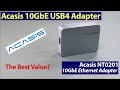 Acasis 10GbE Adapter: The Ultimate Speed Test