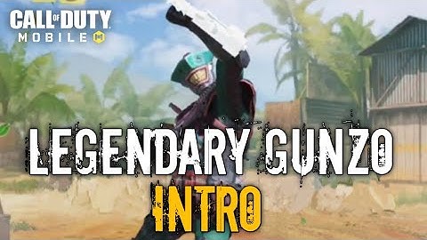 CODM SEASON 9 LEAKS | LEGENDARY GUNZO LOBBY INTRO | CHAINSAW GUNZO GAMEPLAY
