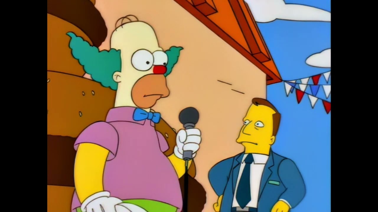 The Simpsons - Krusty Burger New Burger