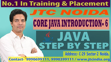 Core Java -9 : Introduction in Depth | SCJP / OCJP by Som Sir Part-6