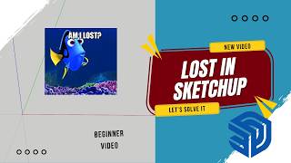 “HELP! I’m Stuck in a Wall/Lost in Sketchup 😭 | SketchUp Zoom Extents Tutorial”