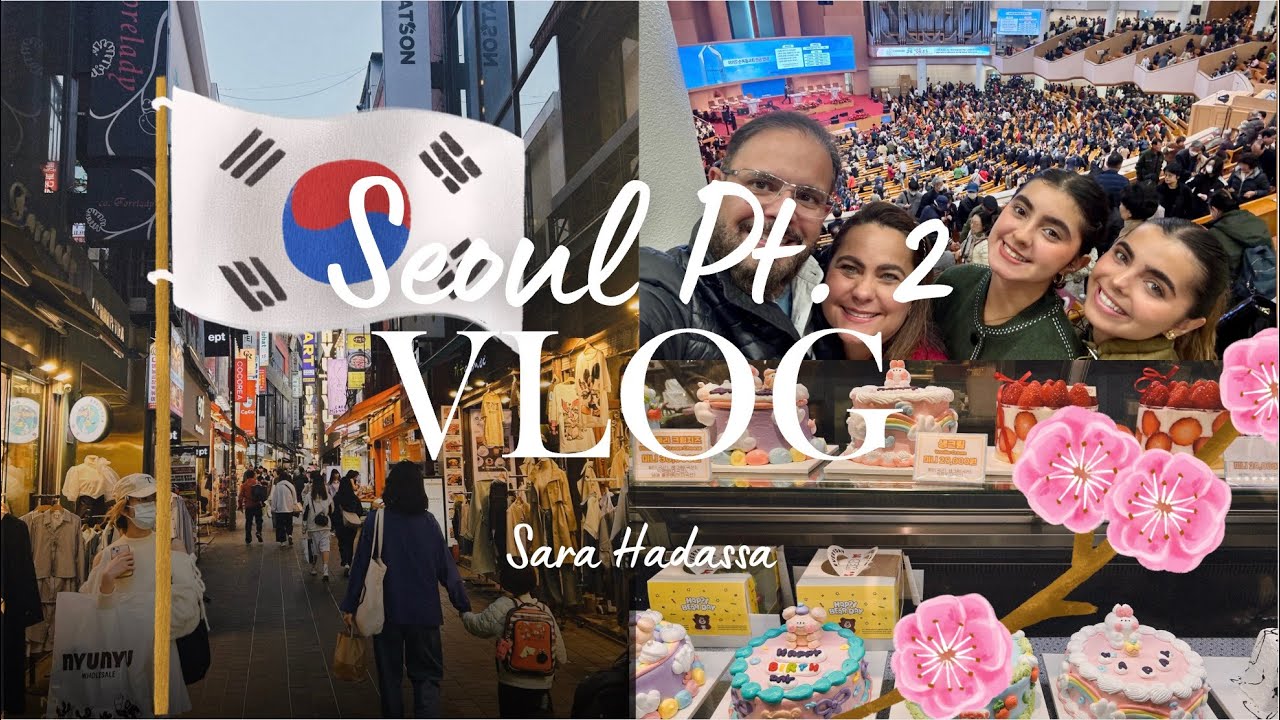 COREIA VLOG Pt. 2 | Cerejeiras + A maior igreja do mundo