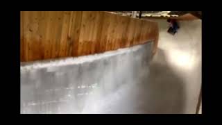 Skeleton crash in Bludenz, AUT 2022
