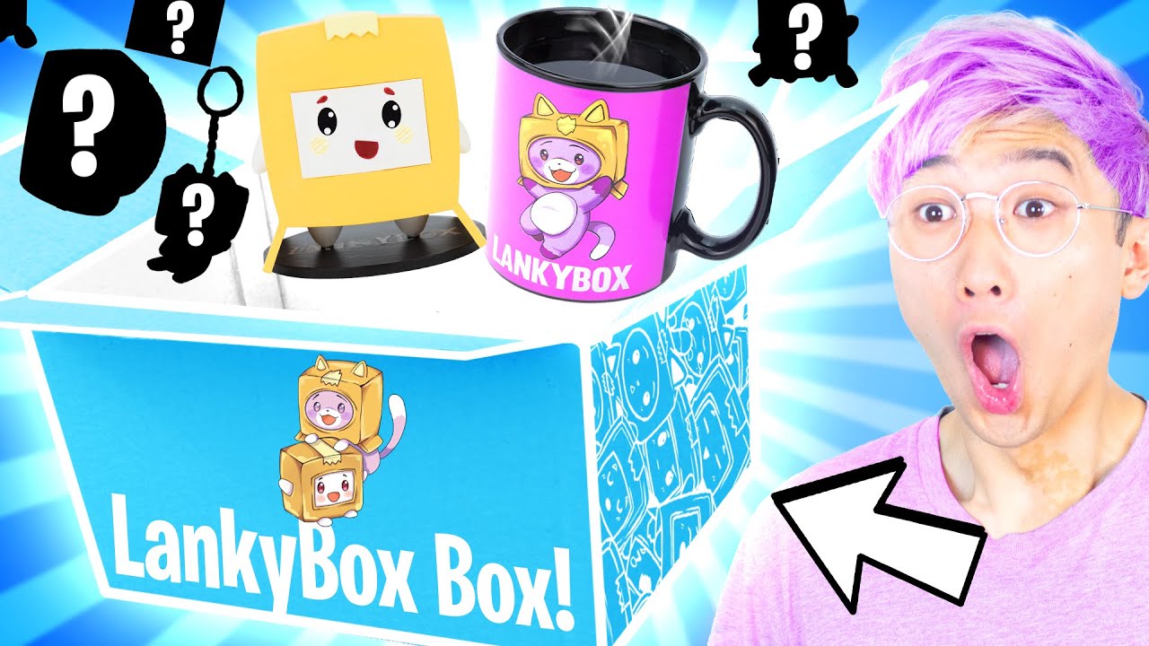 The LANKYBOX BOX OFFICIAL UNBOXING! (IT'S FINALLY HERE!) - YouTube