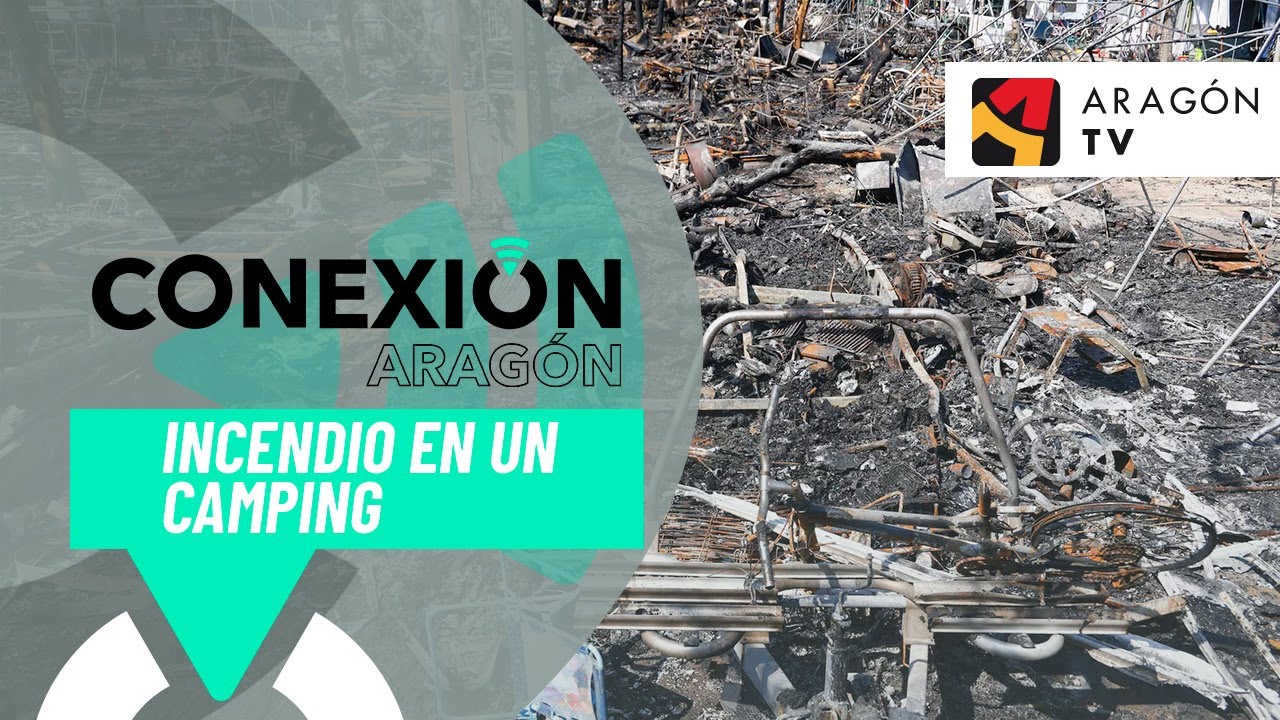 Incendio en un camping de Tarragona