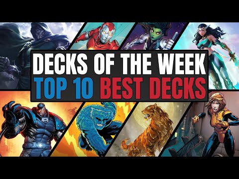 TOP 10 BEST DECKS IN MARVEL SNAP  Weekly Marvel Snap Meta Report