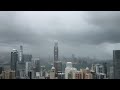 TimeLapse Typhoon "Nangka" over Hong Kong