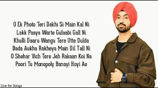 Champagne (Lyrics) - Diljit Dosanjh | Intense | Raj Ranjodh | Moon Child Era | LS04 | LyricsStore 04